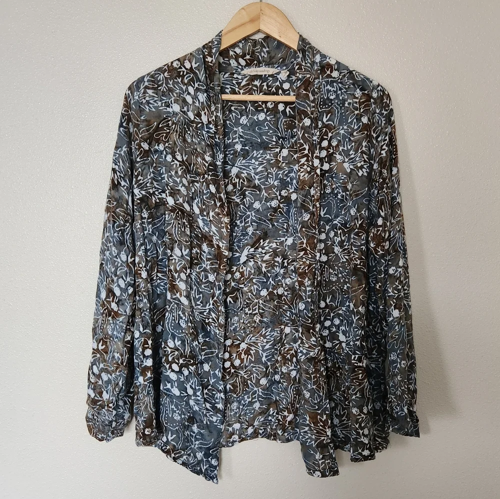 Soft Surroundings Open Front Cardigan